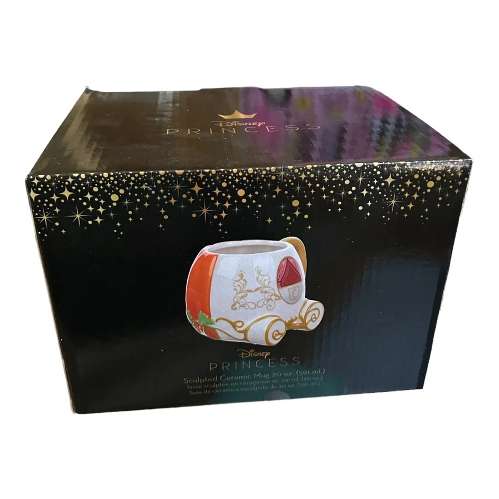Disney Cinderella Pumpkin Carriage Ceramic Mug - Picture 4 of 6